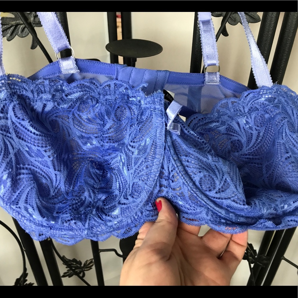 42G Adore Me purple lace bra, new no tags